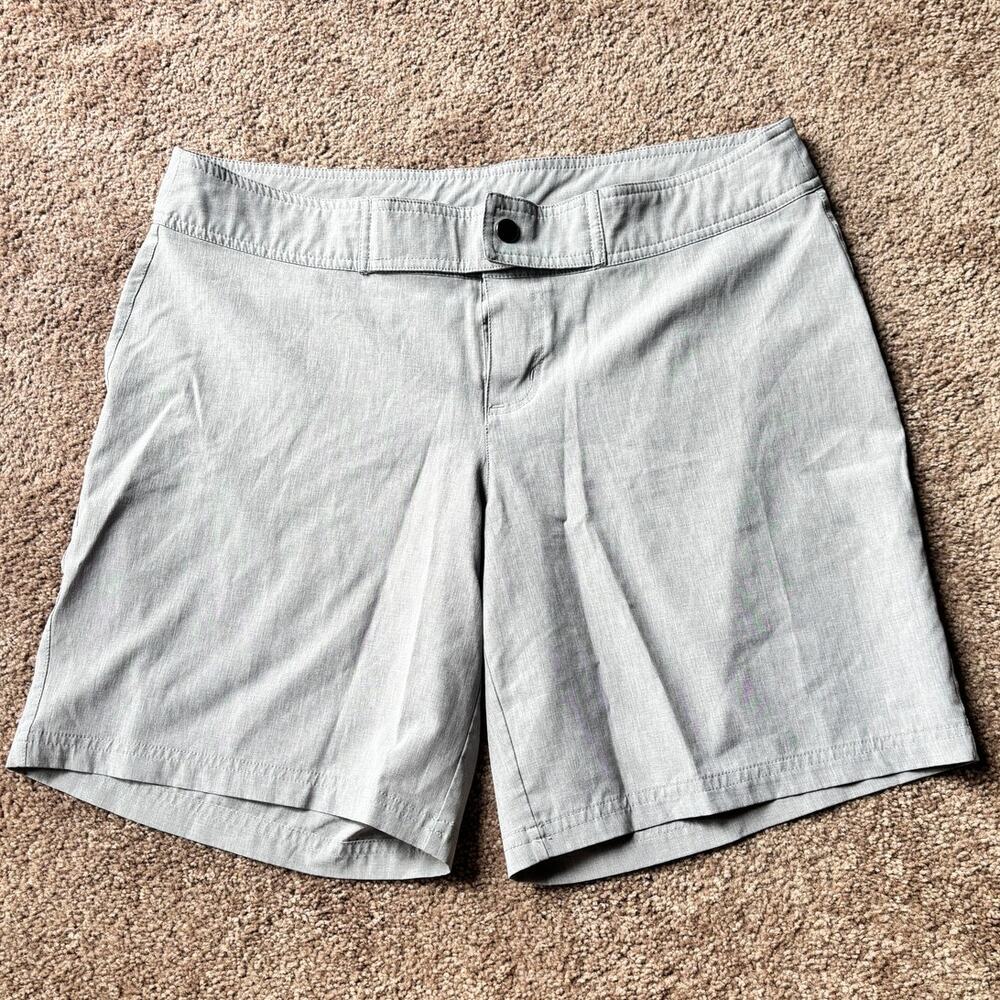 Reef Gray Hybrid Board Shorts Men’s Medium Surf Swim Casual